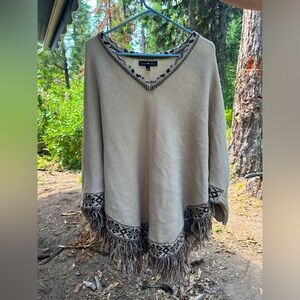 Sweater Poncho